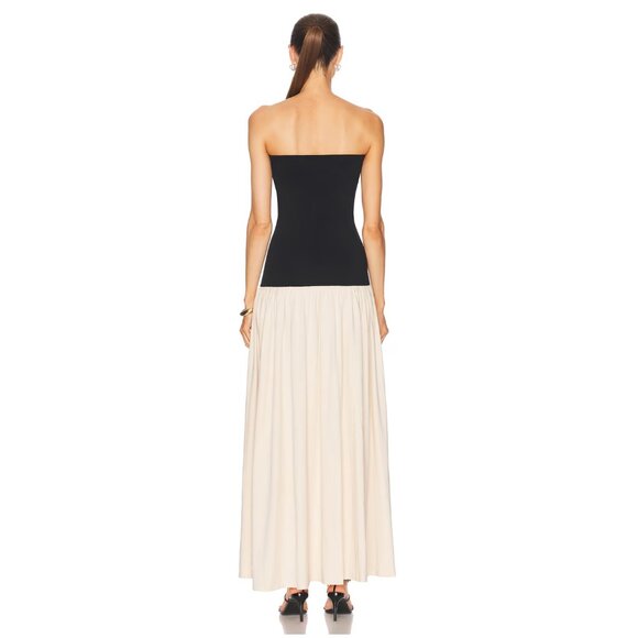 By Malene Birger Marciella Strapless Maxi Cotton Dress - Picture 2 of 5